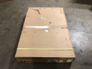 Husky 46 in. Adjustable Height Work Table in White  Customer Returns See Pictures