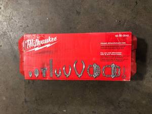58 in. and 34 in. Drain Cleaning Drum Cable Head Attachment Kit by Milwaukee Customer Returns See Pictures
