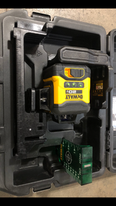 DEWALT 20V 3-Beam 360-Degree Laser Level (Tool Only)  Customer Returns See Pictures