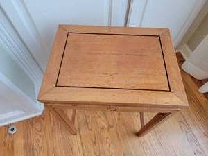 lot 104 image: Classic Antique Asian Side Table
