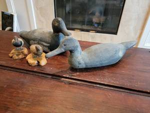 lot 76 image: Antique Decoys & Dcor