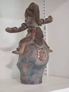 lot 92 image: Mexican Folk Art Sculpture
