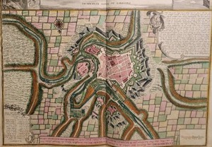 lot 81A image: Stunning Fine Art Cartography Print - Luxembourg