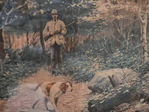 lot 118 image: Peaceful Fine Art Print - The Hunt