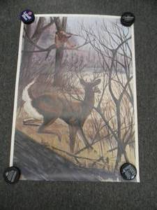 lot 27 image: RARE - VINTAGE 1974 ADVANCED TRAINING SYSTEMS TARGET COVERS POSTER - ST. PAUL MINN. - WATTPETERSON INC - HUNTER, DEER - NICE - APPROX 25 By 36 - SEE PICTURES