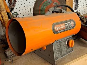 lot 109 image: Dyna-Glo Pro 30,000-60,000-BTU Propane Torpedo Construction Heater