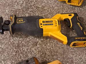 lot 136 image: DeWalt Variable Speed 20V Reciprocating Saw DCS382