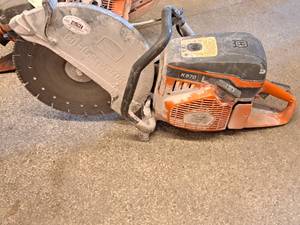 lot 45 image: Husqvarna 6.5-HP 14 Two-Stroke 94cc Gas ConcreteRescue Saw K 970