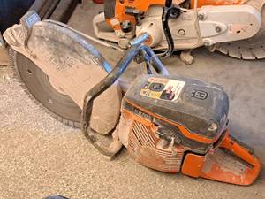 lot 47 image: Husqvarna 14 Two-Stroke 94cc Gas ConcreteRescue Saw K 970