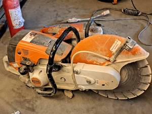 lot 48 image: Stihl Gas Concrete Saw TS 800