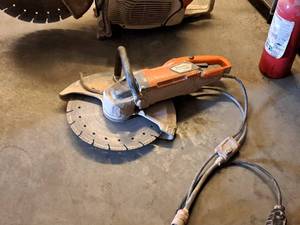 lot 49 image: Husqvarna Concrete Saw K 4000