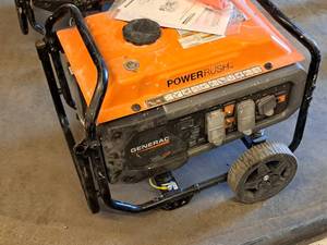 lot 63 image: Generac Power Rush Gas Portable Generator GP3600