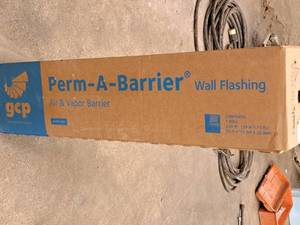 lot 268 image: GCP Perm-A-Barrier 18 Wall Flashing Air & Vapor Barrier (in box)