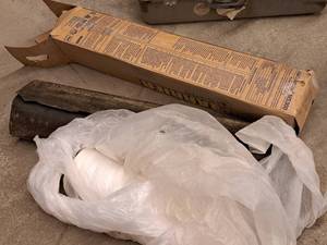 lot 269 image: Lot of (3) MS300 Leak Barrier (full roll), Tar Paper 36 (partial roll), Plastic (partial roll)