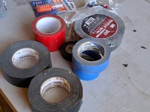 lot 293 image: Lot of (7 Rolls) Misc. Tape