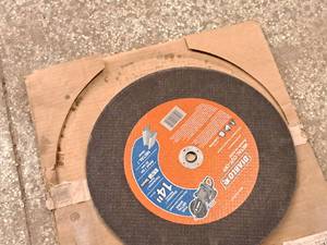 lot 180 image: Lot of (2) Diablo 14 Metal Cut-Off Discs (New )