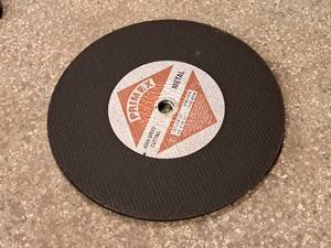 lot 181 image: Lot of (4) Primex 14 Metal Cut-Off Discs (New )