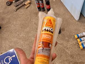lot 321 image: Lot of (6) Sika Pro Select Anchoring Adhesive 10.1-fl-oz Tubes