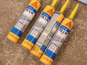 lot 323 image: Lot of (4) Sika Sikaflex 15 LM 10.1-fl-oz Tubes