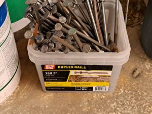 lot 346 image: Lot of (50) 10 Nails (in pail)