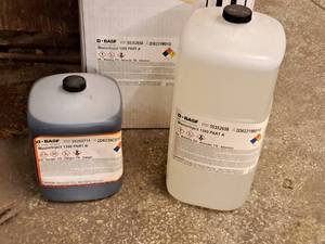 lot 347 image: BASF MasterInject 1380 Part A and Part B