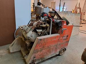 lot 6 image: Core Cut 3-Phase Self-Propelled Concrete Saw CC3700