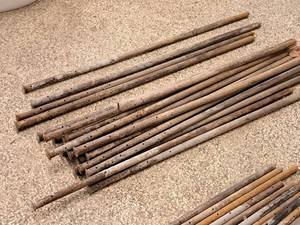 lot 357 image: Lot of (21) 36 Cement Spikes