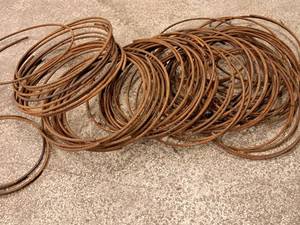 lot 365 image: Lot of (60) 17 Rebar Rings