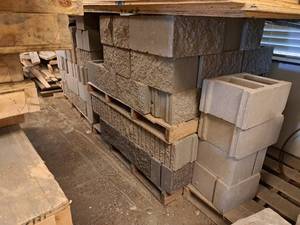 lot 391 image: Lot of (30) Construction Blocks 15-12x7-12x7-12