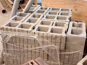 lot 396 image: Lot of (65) Construction Blocks 15-34x8x7-34
