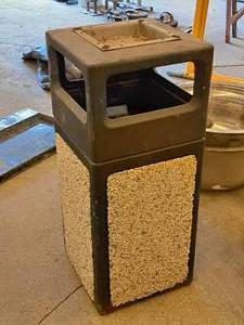 lot 403 image: Ash Tray  Garbage Can