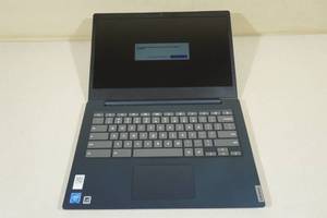 lot 20 image: Lenovo IdeaPad 3 14 Chromebook Laptop - Blue