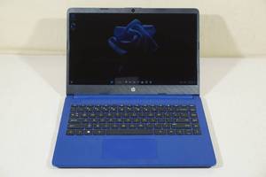 lot 25 image: HP 14 Windows 11 Laptop Computer - Blue
