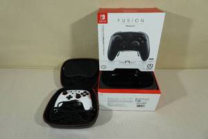 lot 99 image: PowerA Fusion Pro Wireless Controller for Nintendo Switch - BlackWhite
