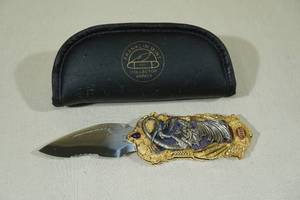 lot 133 image: Franklin Mint Flying Dragon Fantasy Knife