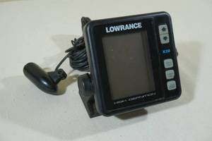 lot 140 image: Lowrance X28 Fishfinder Head Unit