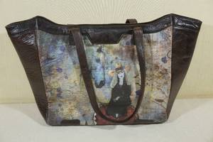 lot 182 image: Leon of Los Angeles Cowgirl Leather Purse