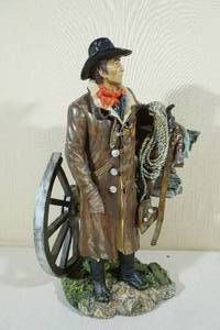 lot 198 image: Cowboy Statue