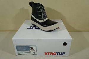 lot 289 image: Xtratuf Womens 6 Legacy Lace Waterproof Boots -Size 6, Black