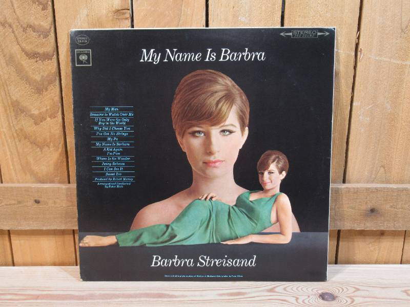 lot 84 image: Barbra Streisand - My Name Is Barbra - 1965 - Vinyl Record