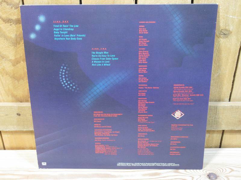 lot 125 image: Rocky Burnette - The Son of Rock and Roll - 1980 - Vinyl Record