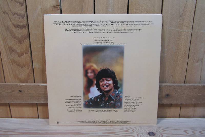 lot 348 image: Johnny Rodriguez - Love Put A Song In My Heart - 1975 - Vinyl Record