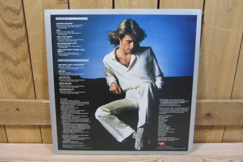 lot 359 image: Andy Gibb - Shadow Dancing - 1978 - Vinyl Record