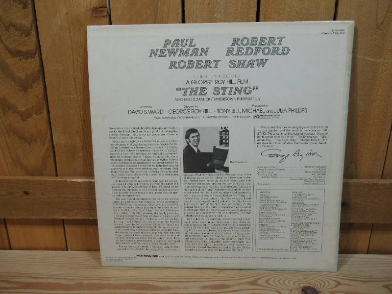 lot 367 image: The Sting - Original Motion Picture Soundtrack - 1974 - Vinyl Record