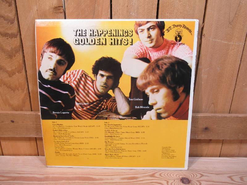 lot 369 image: The Happenings - Golden Hits - 1969 - Vinyl Record
