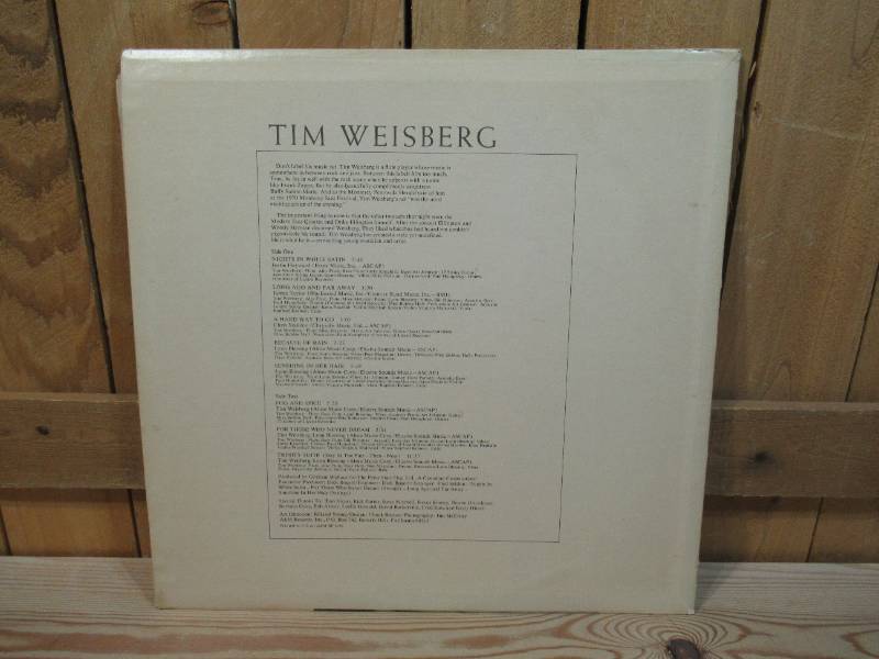 lot 378 image: Tim Weisberg - Time Weisberg (album) - 1971 - Vinyl Record