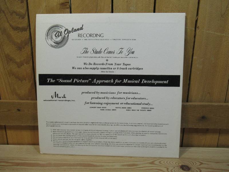 lot 386 image: 19th Annual Augustana College - Concert Band Festival - Dr. Frank Bencriscutto, Conductor