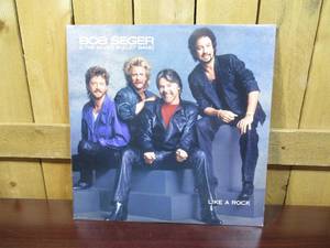 lot 57 image: Bob Seger & The Silver Bullet Band - Like a Rock - 1986 - Vinyl Record