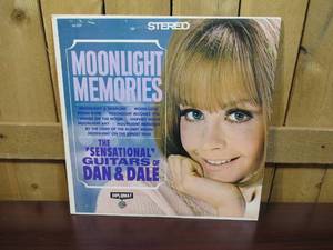 lot 76 image: The Sensational Guitars of Dan & Dale - Moonlight Memories - Vinyl Record