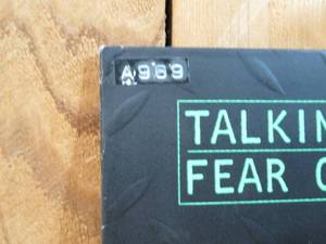 lot 134 image: Talking Heads - Fear Of Music - 1979 - Vinyl Record